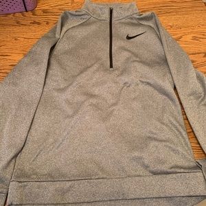 Nike fleece lined dry fit sweatshirt